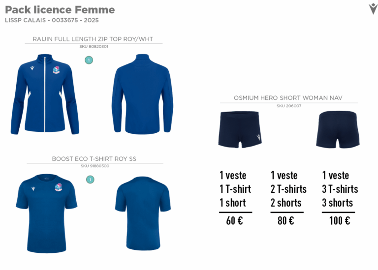 Pack Femme